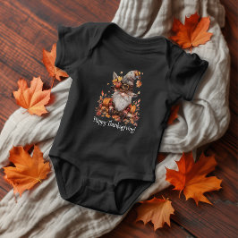 Grumpy Thanksgiving Gnome Romper