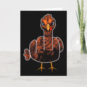 Grumpy Thanksgiving Turkije Kaart