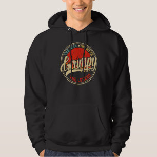 Grumpy The Man The Myth The Legend Father's Day Hoodie