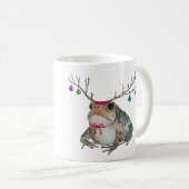 Grumpy Toad Geniet van de Feestdagen Koffiemok (Voorkant rechts)