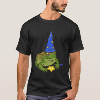 Grumpy Toad Wizard T-shirt