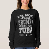 Grumpy Tuba Player Trui (Voorkant)