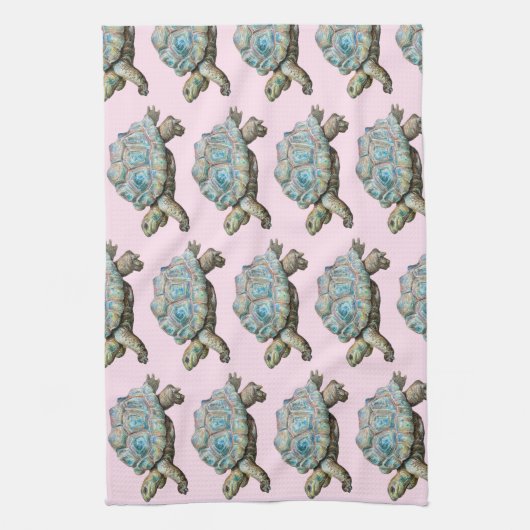 Grumpy Turtle - Theedoek (Verticaal)