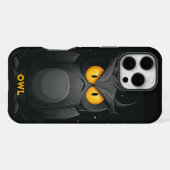 Grumpy Uil gepersonaliseerd iPhone Hoesje (Achterkant horizontaal)