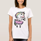 Grumpy Unicorn 2.0 T-shirt (Voorkant)