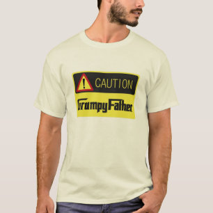 Grumpy Vaderdag T-Shirt   Funny Graphic-T - shirts