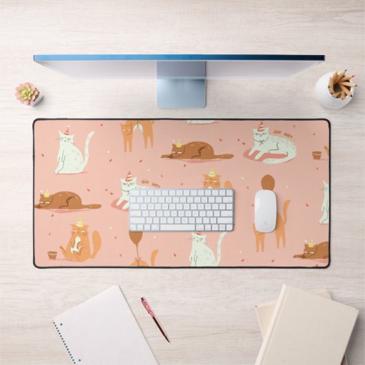 Grumpy Verjaardag Katten Desk Mat (Kantoor 1)