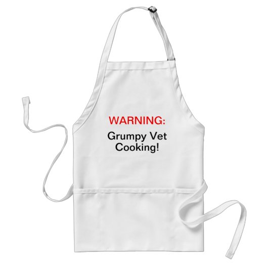 Grumpy Vets Apron Standaard Schort (Voorkant)