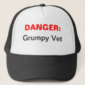 Grumpy Vets Trucker Hat Pet (Voorkant)