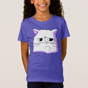 Grumpy White Cat Shirt