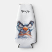 Grumpy yeti bier fles koeler" flesjeskoeler (Voorkant)