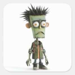 Grumpy Zed - Moody Ghoul Sticker