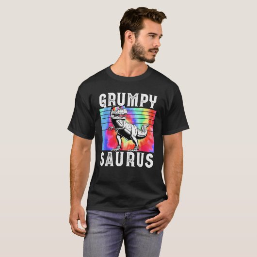 Grumpysaurus Dinosaur Family Grumpy Beste Vriend S T-shirt (Voorkant volledig)