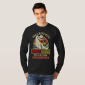 Grumpysaurus Rex Dinosaur Grumpy Saurus Family Mat T-shirt (Voorkant volledig)