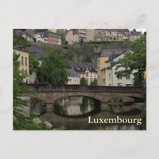Grund, Luxemburg Briefkaart (Voorkant)