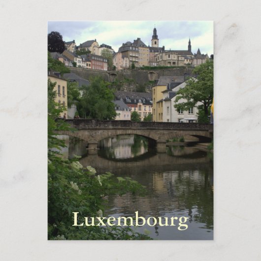 Grund, Luxemburg Briefkaart (Voorkant)