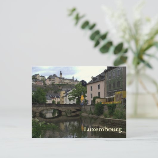 Grund, Luxemburg Briefkaart (Staand voorkant)