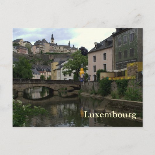 Grund, Luxemburg Briefkaart (Voorkant)