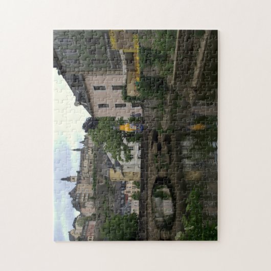 Grund, Luxemburg Legpuzzel (Verticaal)