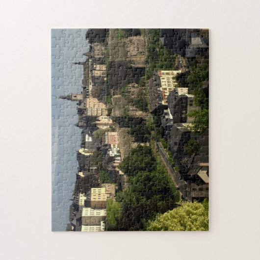 Grund, Luxemburg Legpuzzel (Verticaal)