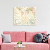 Grund u Boden - Soil Atlas Map Canvas Afdruk (Insitu (Woonkamer))