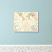 Grund u Boden - Soil Atlas Map Canvas Afdruk (Insitu (Houten vloer))
