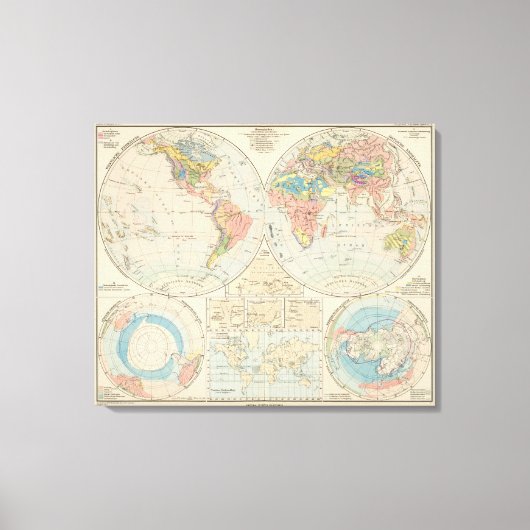 Grund u Boden - Soil Atlas Map Canvas Afdruk (Voorkant)