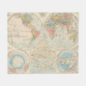 Grund u Boden - Soil Atlas Map Fleece Deken (Voorkant (Horizontaal))