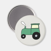 Gründer Doodle Traktor Magneet (Voorkant / Achterkant)
