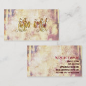 Grundge Tattoo Artist Visitekaartje (Voorkant / Achterkant)