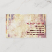 Grundge Tattoo Artist Visitekaartje (Achterkant)