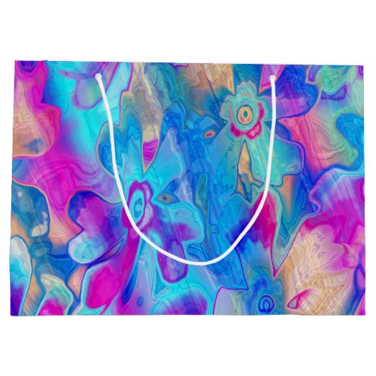 Grundgy-Painted-Florals-4- Groot Cadeauzakje (Achterkant)