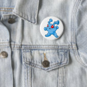 Grundo Blue Ronde Button 5,7 Cm (In situ)