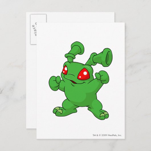 Grundo Green Briefkaart (Voorkant / Achterkant)