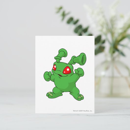 Grundo Green Briefkaart (Staand voorkant)