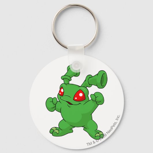 Grundo Green Sleutelhanger (Voorkant)