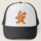 Grundo Oranje Trucker Pet (Voorkant)