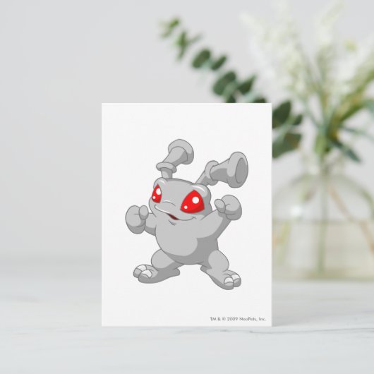 Grundo Silver Briefkaart (Staand voorkant)