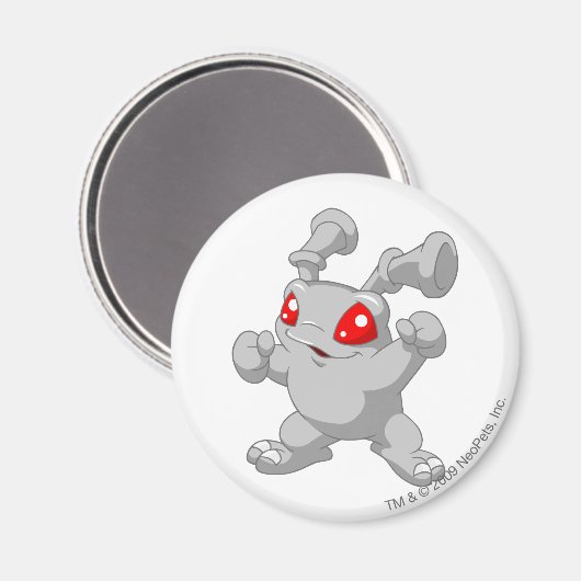 Grundo Silver Magneet (Voorkant / Achterkant)