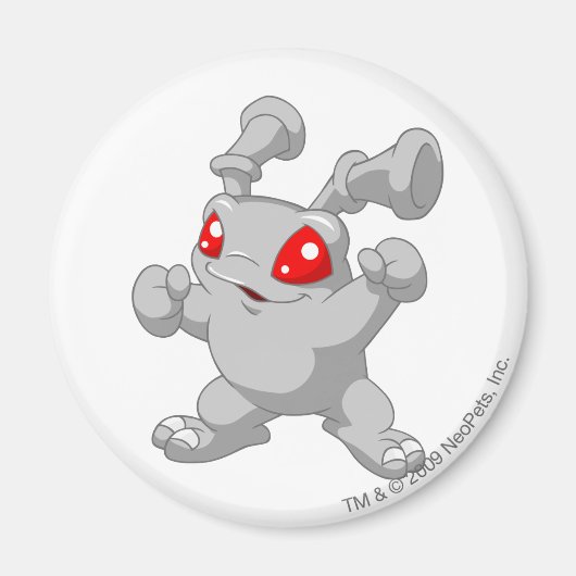 Grundo Silver Magneet (Voorkant)