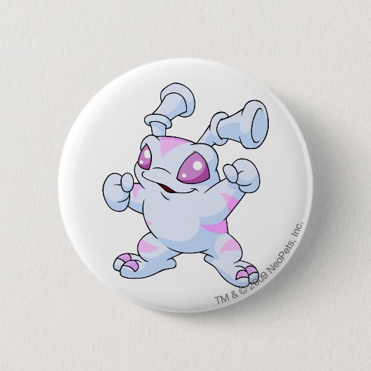 Grundo Striped Ronde Button 5,7 Cm (Voorkant)