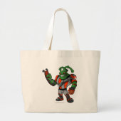 Grundo Virtupets Space Station Player Grote Tote Bag (Voorkant)