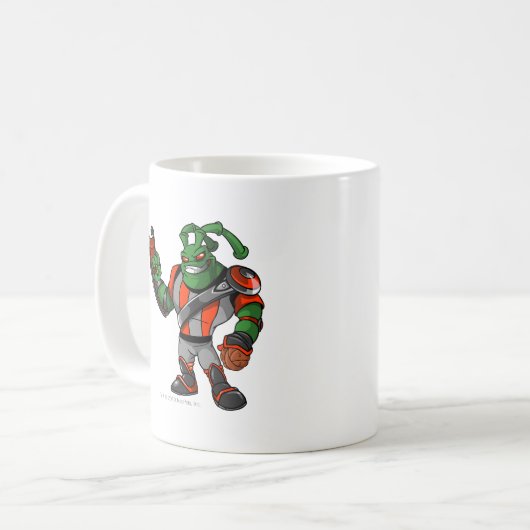 Grundo Virtupets Space Station Player Koffiemok (Voorkant links)