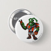 Grundo Virtupets Space Station Player Ronde Button 5,7 Cm (Voorkant /achterkant)