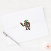 Grundo Virtupets Space Station Player Ronde Sticker (Envelop)
