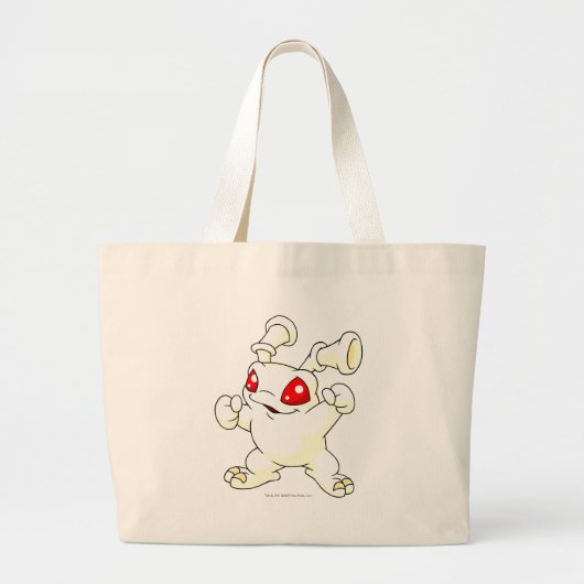 Grundo White Grote Tote Bag (Voorkant)