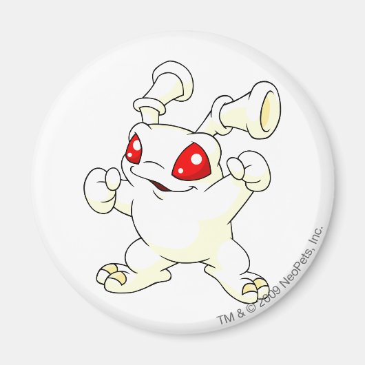 Grundo White Magneet (Voorkant)