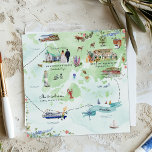 Grundsunds Zweden Trouwkaart Poster<br><div class="desc">Een geweldige manier om uw gasten extra informatie over de bruiloft te geven. Open de volledige editor om alle afbeeldingen te verplaatsen/verwijderen. Voeg uw aangepaste formulering toe aan dit ontwerp door gebruik te maken van de "Edit this design sjabloon"-vakken aan de rechterkant van het item, of klik op de blauwe...</div>
