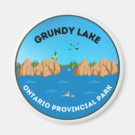 Grundy Lake Ontario Provincial Park Magnet