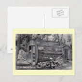 Grundy Restroom, Redwood, Vintage van Californië Briefkaart (Voorkant / Achterkant)